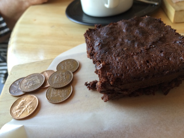 Gluten-free chocolate brownies..